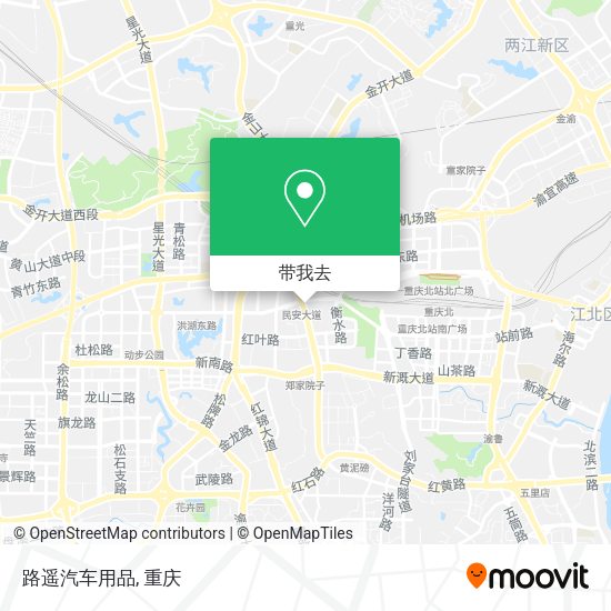 路遥汽车用品地图