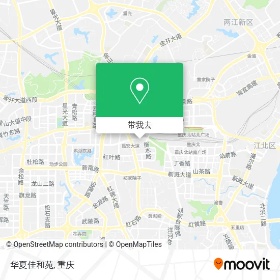 华夏佳和苑地图