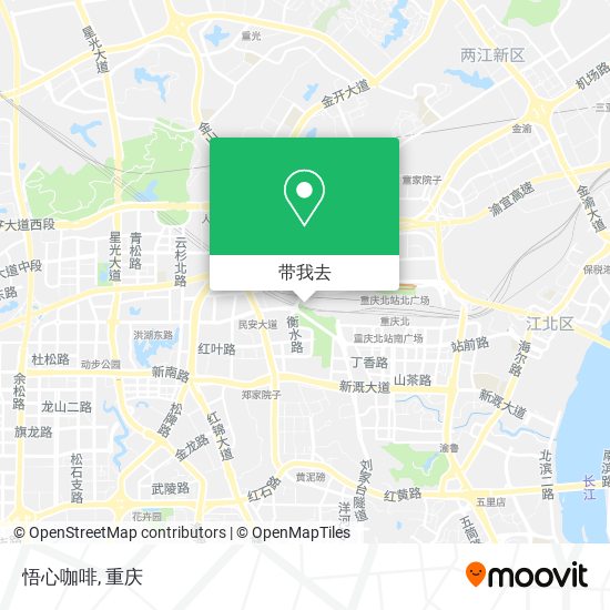 悟心咖啡地图