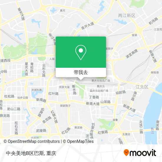 中央美地B区巴斯地图