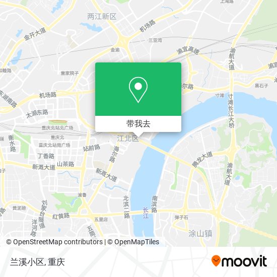 兰溪小区地图