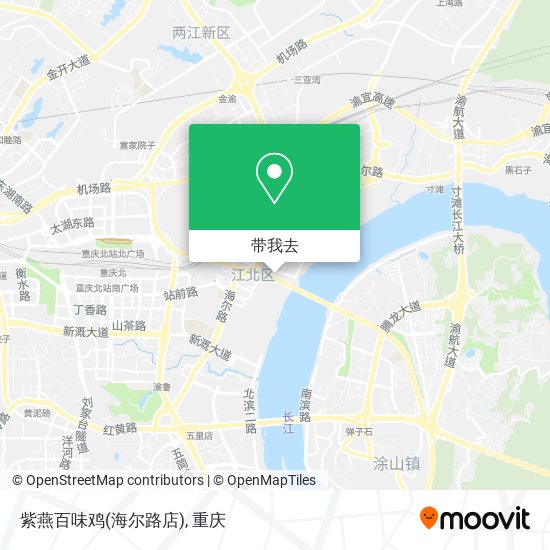 紫燕百味鸡(海尔路店)地图