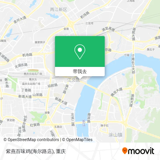 紫燕百味鸡(海尔路店)地图
