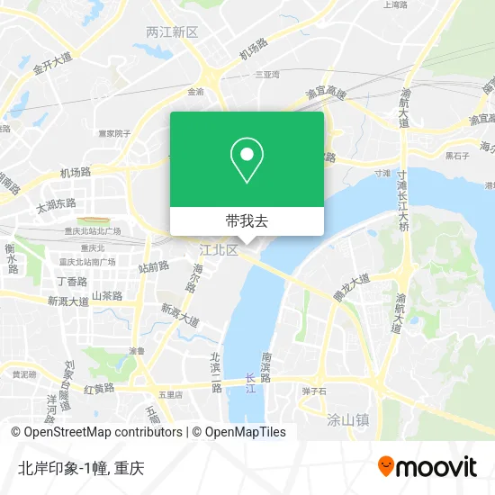 北岸印象-1幢地图