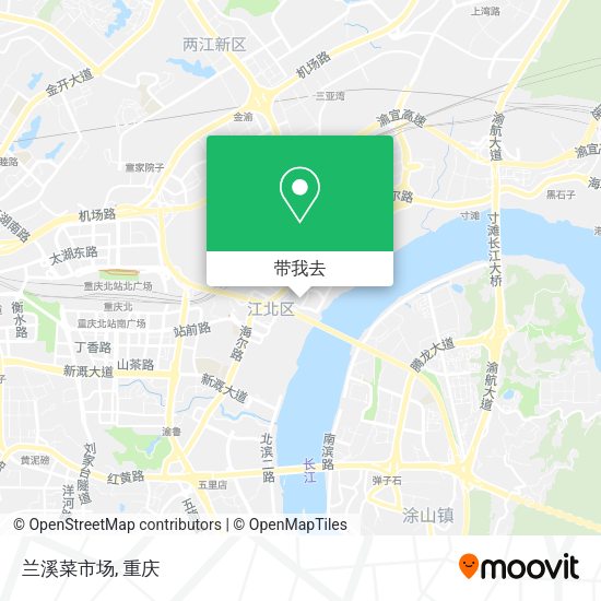 兰溪菜市场地图