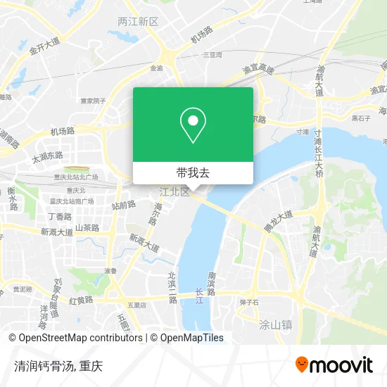 清润钙骨汤地图