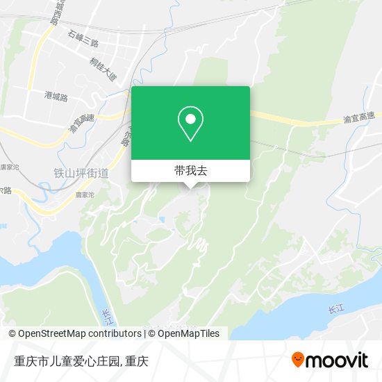 重庆市儿童爱心庄园地图