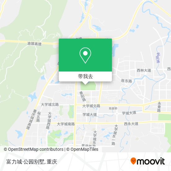 富力城·公园别墅地图