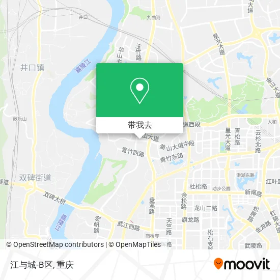 江与城-B区地图
