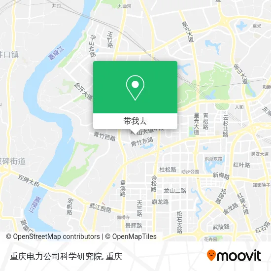 重庆电力公司科学研究院地图
