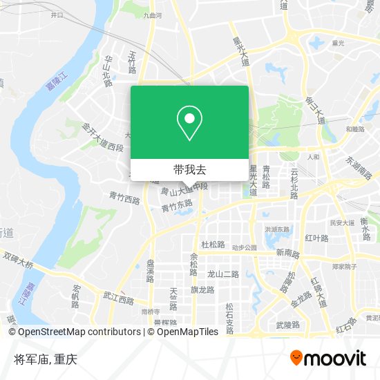 将军庙地图