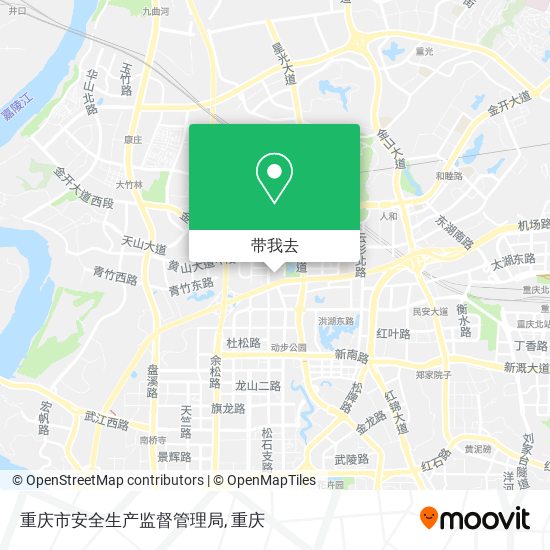 重庆市安全生产监督管理局地图