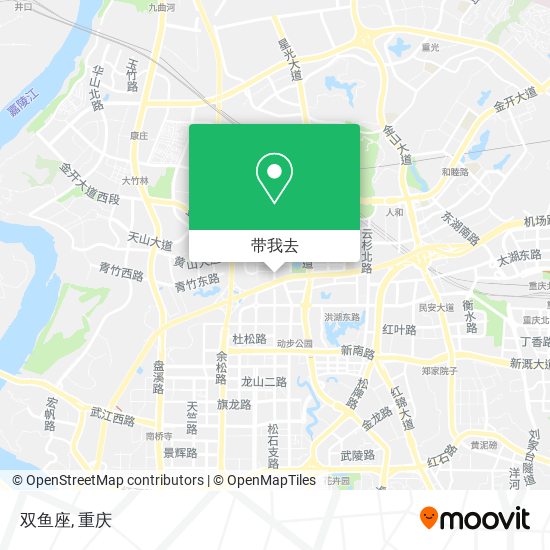 双鱼座地图