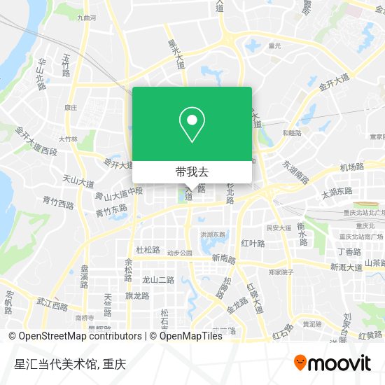 星汇当代美术馆地图