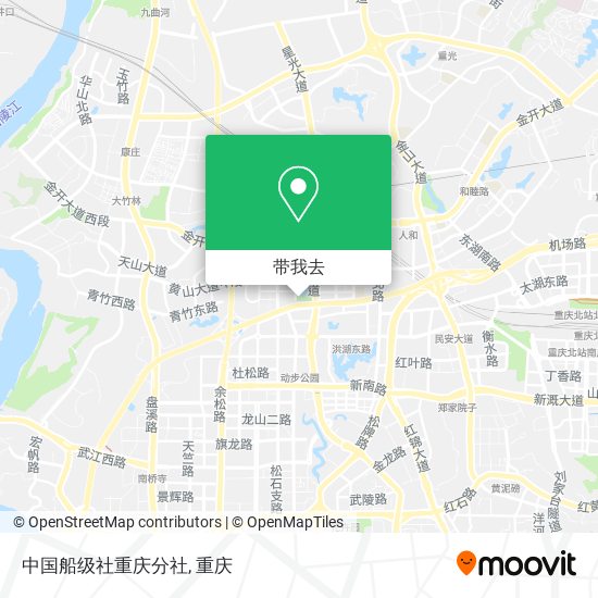 中国船级社重庆分社地图