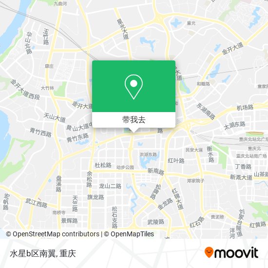 水星b区南翼地图