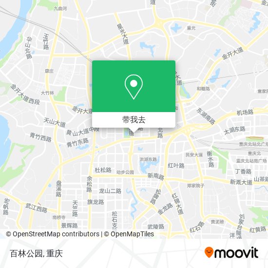 百林公园地图