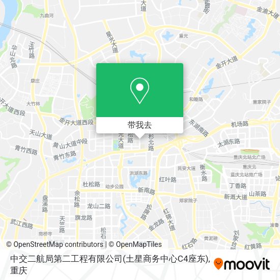 中交二航局第二工程有限公司(土星商务中心C4座东)地图