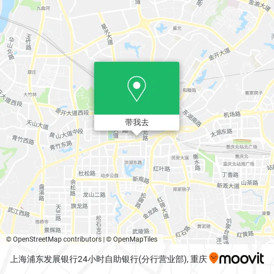 上海浦东发展银行24小时自助银行(分行营业部)地图