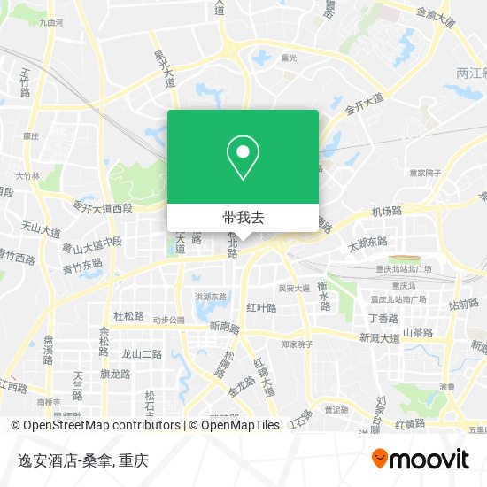 逸安酒店-桑拿地图