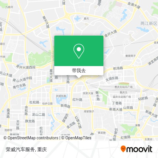 荣威汽车服务地图