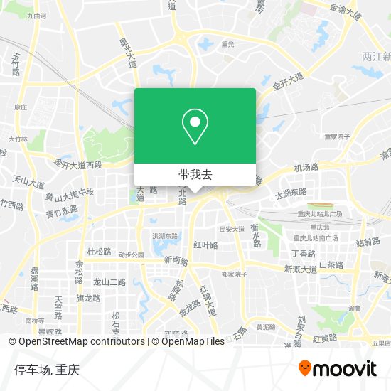 停车场地图