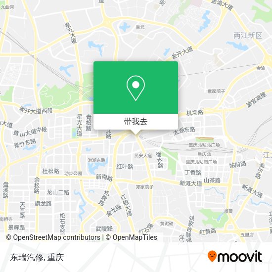 东瑞汽修地图