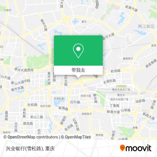 兴业银行(雪松路)地图