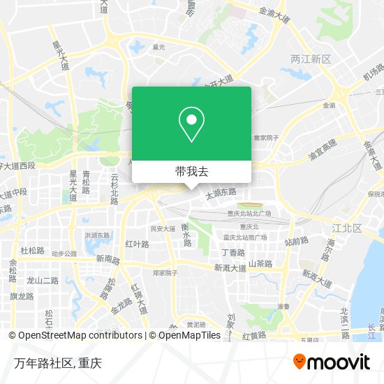 万年路社区地图