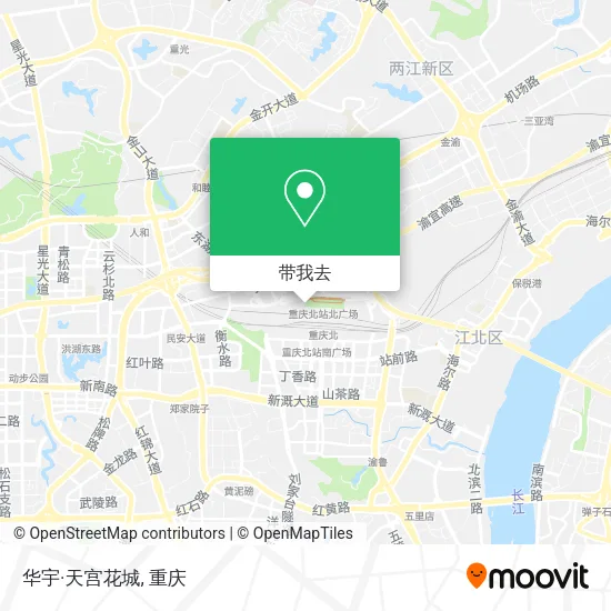 华宇·天宫花城地图
