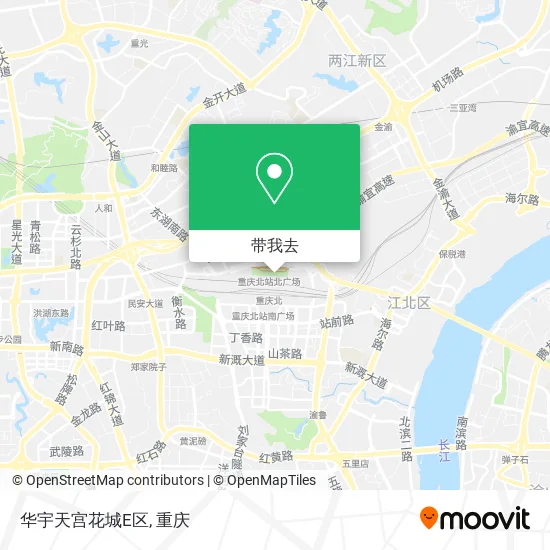 华宇天宫花城E区地图