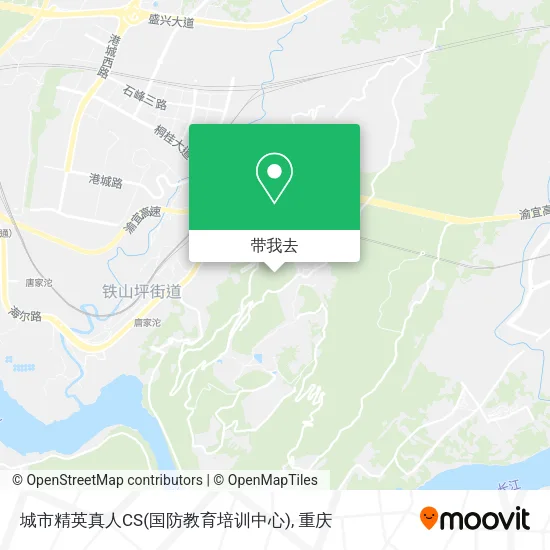 城市精英真人CS(国防教育培训中心)地图