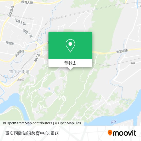 重庆国防知识教育中心地图