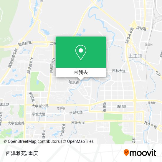 西泽雅苑地图