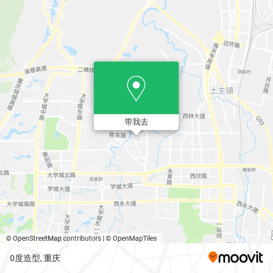 0度造型地图