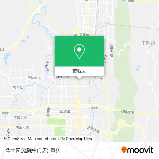 华生园(建院中门店)地图
