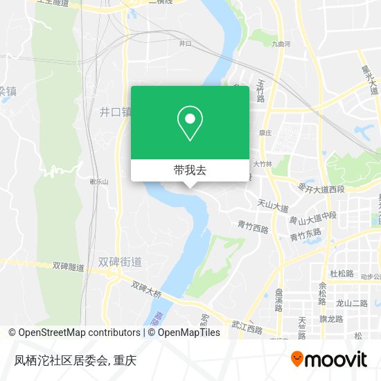 凤栖沱社区居委会地图