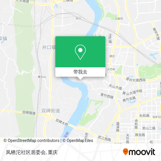凤栖沱社区居委会地图