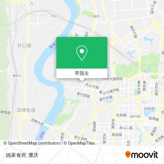 姚家食府地图
