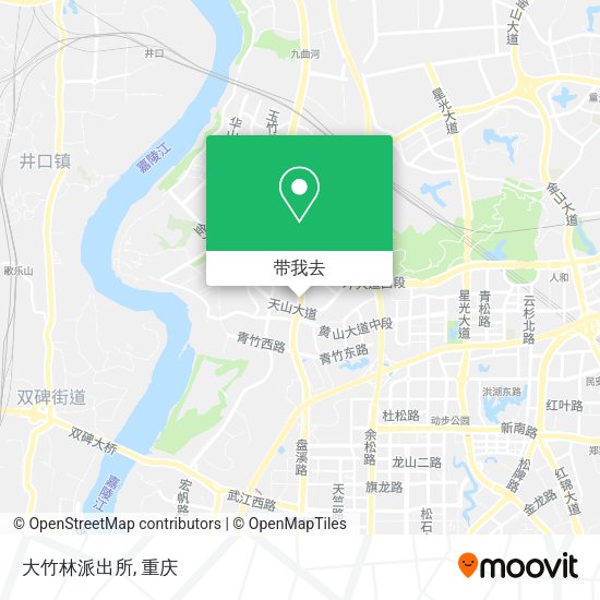 大竹林派出所地图