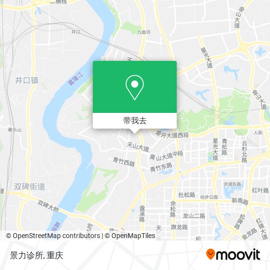 景力诊所地图