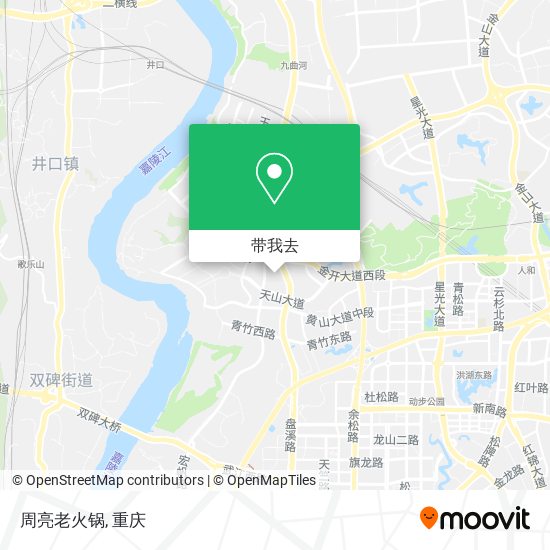 周亮老火锅地图