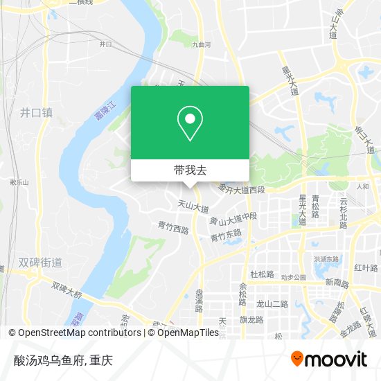 酸汤鸡乌鱼府地图