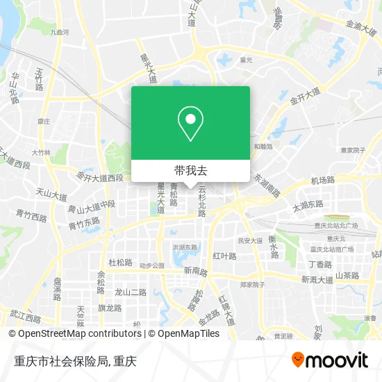 重庆市社会保险局地图