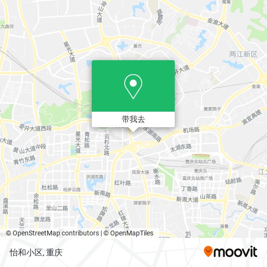 怡和小区地图