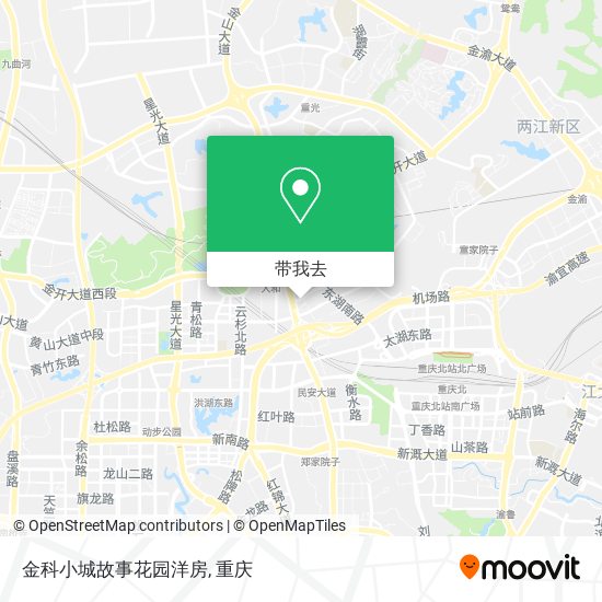 金科小城故事花园洋房地图