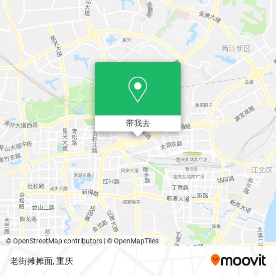 老街摊摊面地图