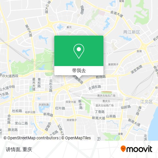 讲情面地图