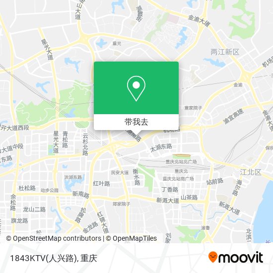 1843KTV(人兴路)地图
