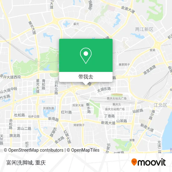 富闲洗脚城地图